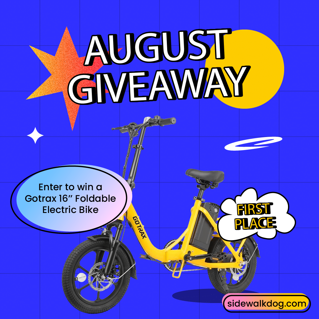 August Electric Bike Giveaway