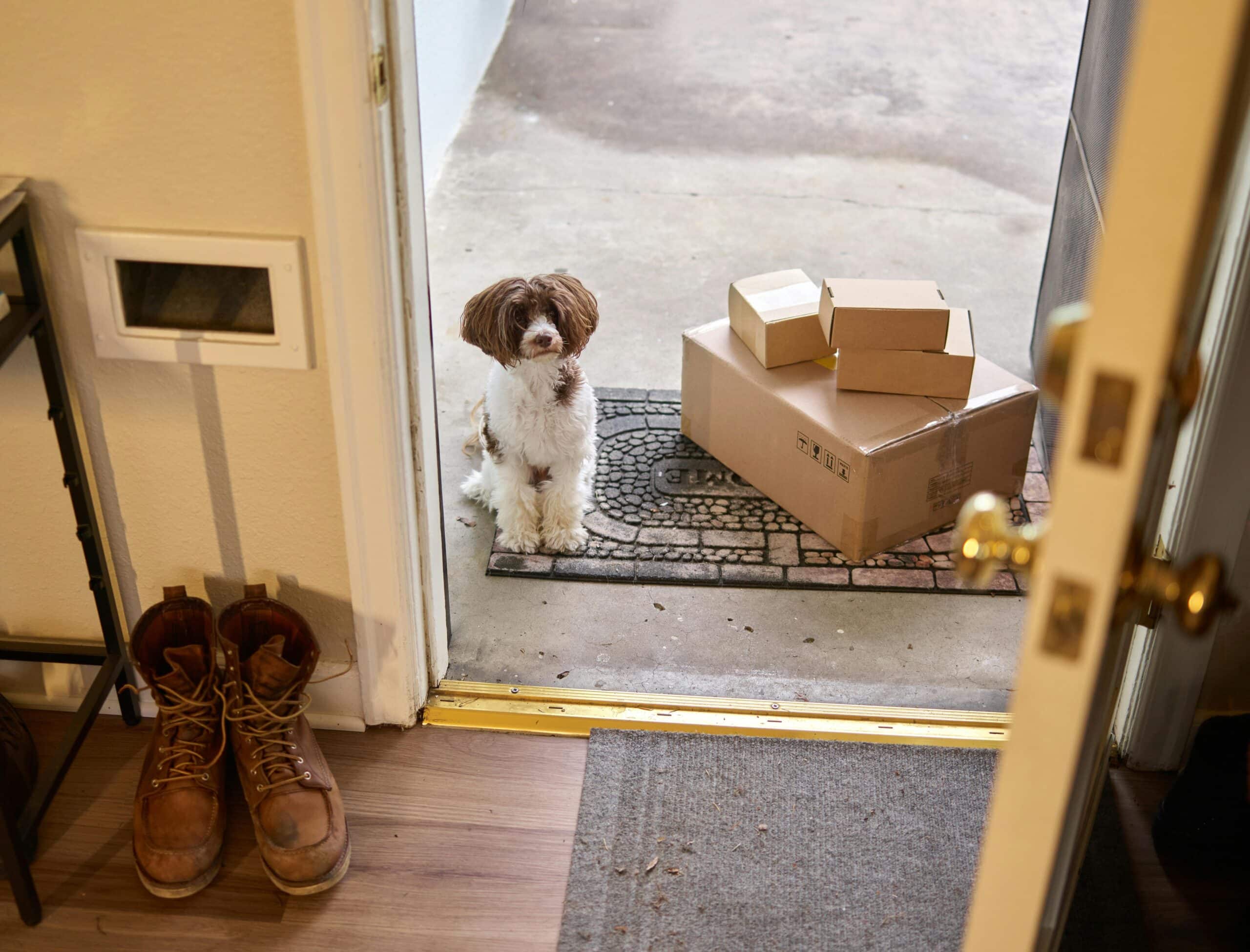 Ensuring Pup Safety When You Get Deliveries