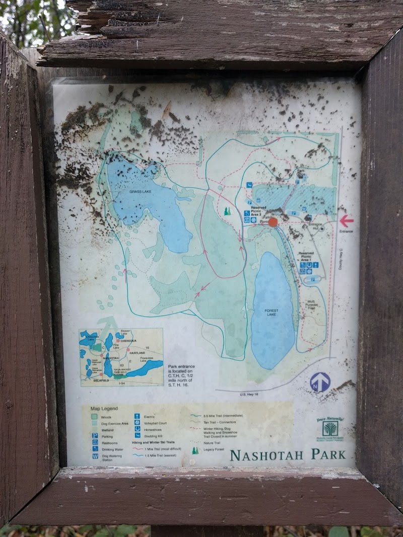 Nashotah Park Dog Exercise Area