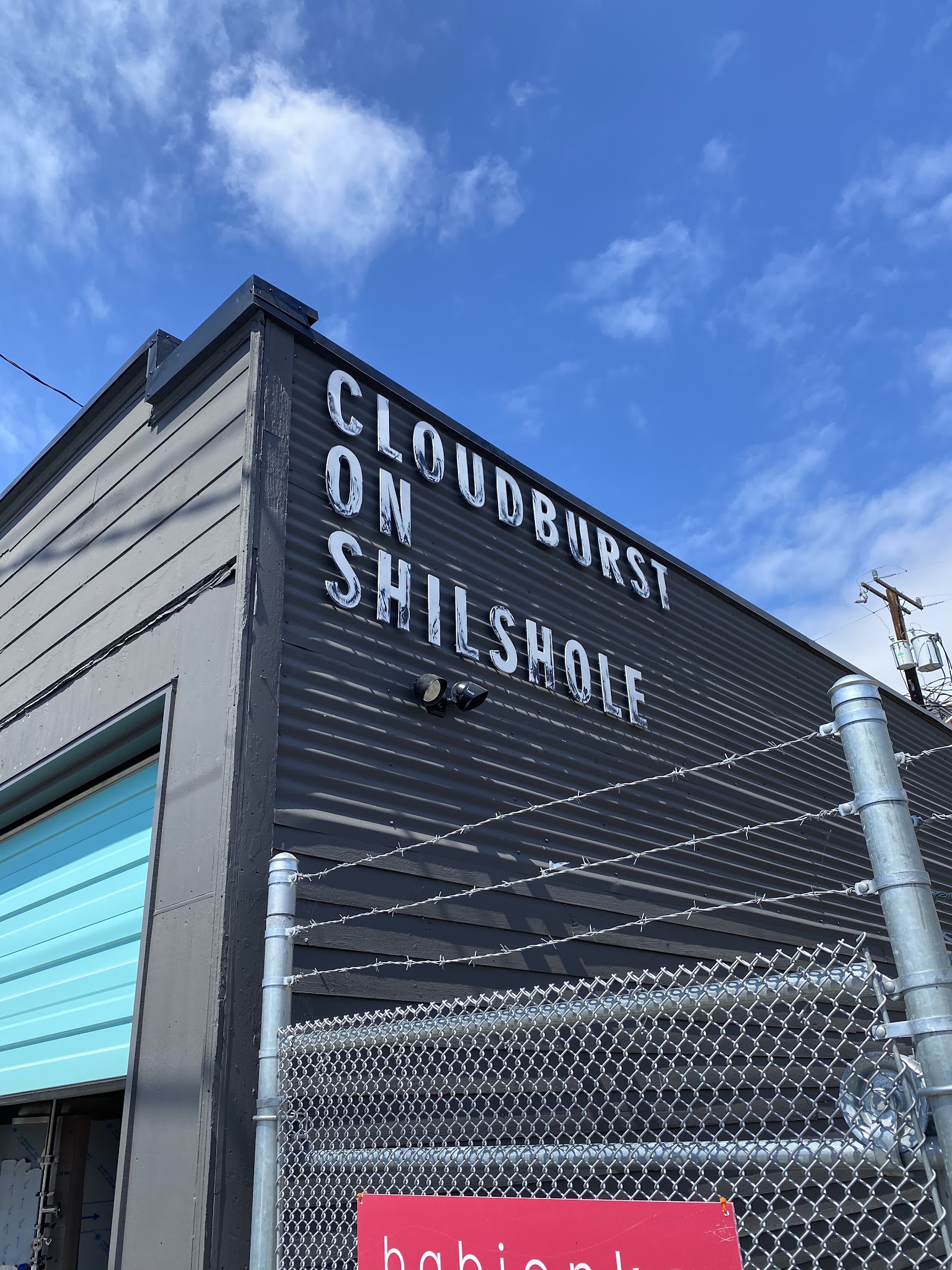 Cloudburst On Shilshole
