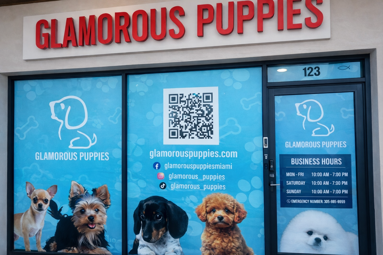Glamorous Puppies