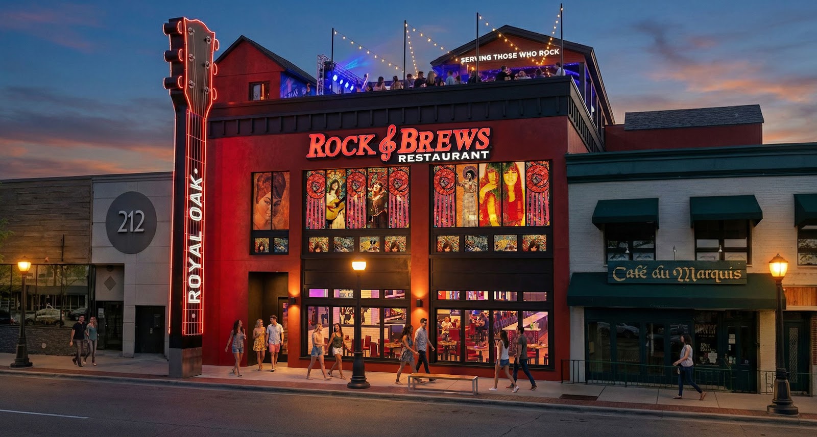 Rock & Brews Royal Oak