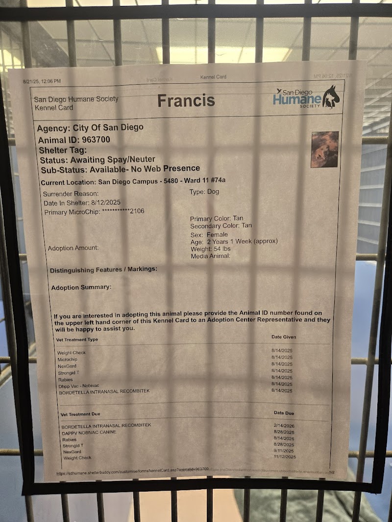 San Diego Humane Society's San Diego Campus photo 3