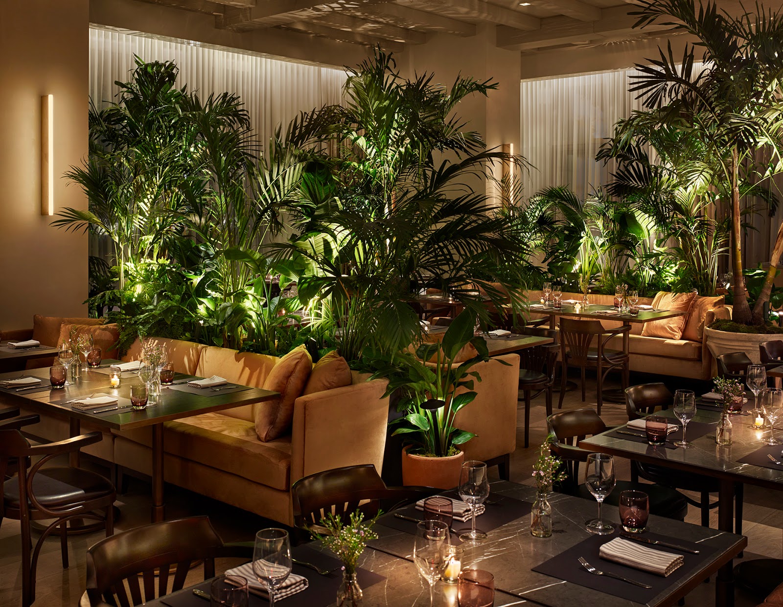 The Terrace and Outdoor Gardens at the Times Square EDITION