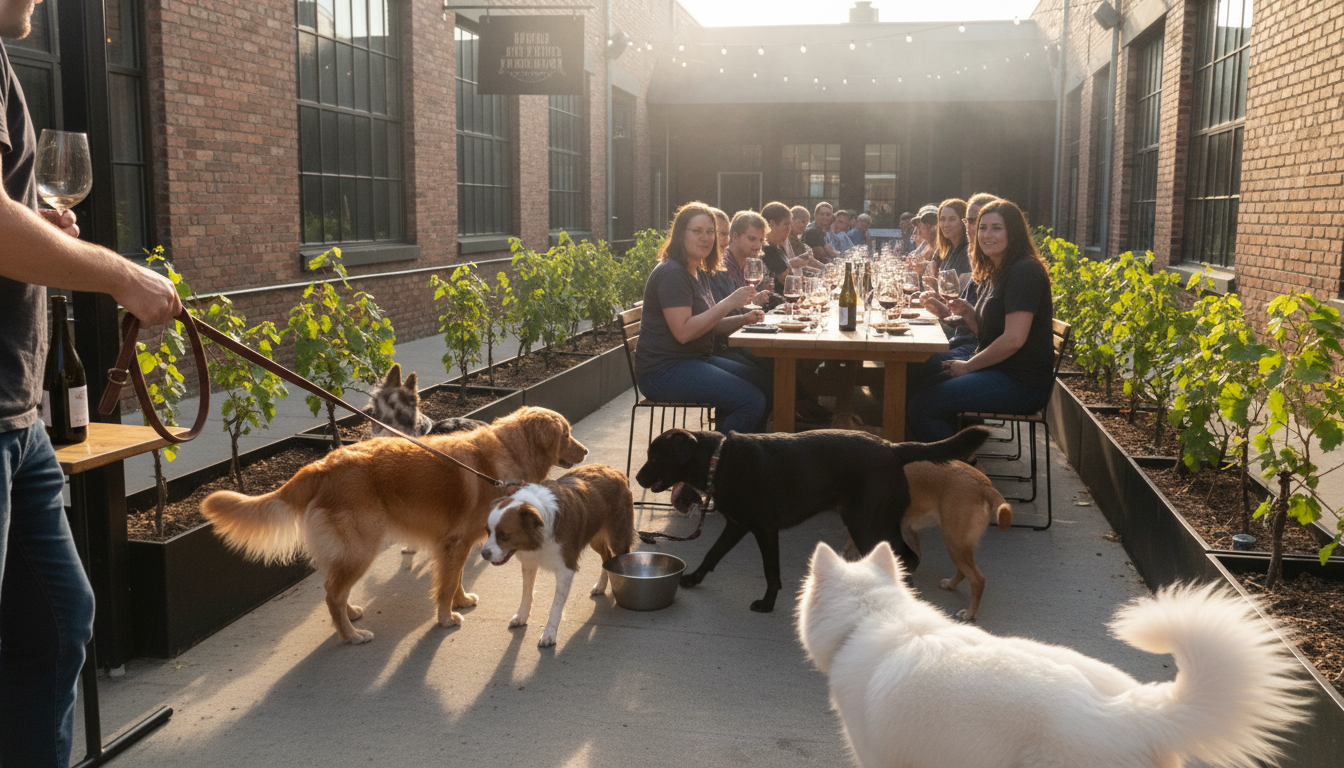 Wine Tasting at Unleashed Hounds and Hops