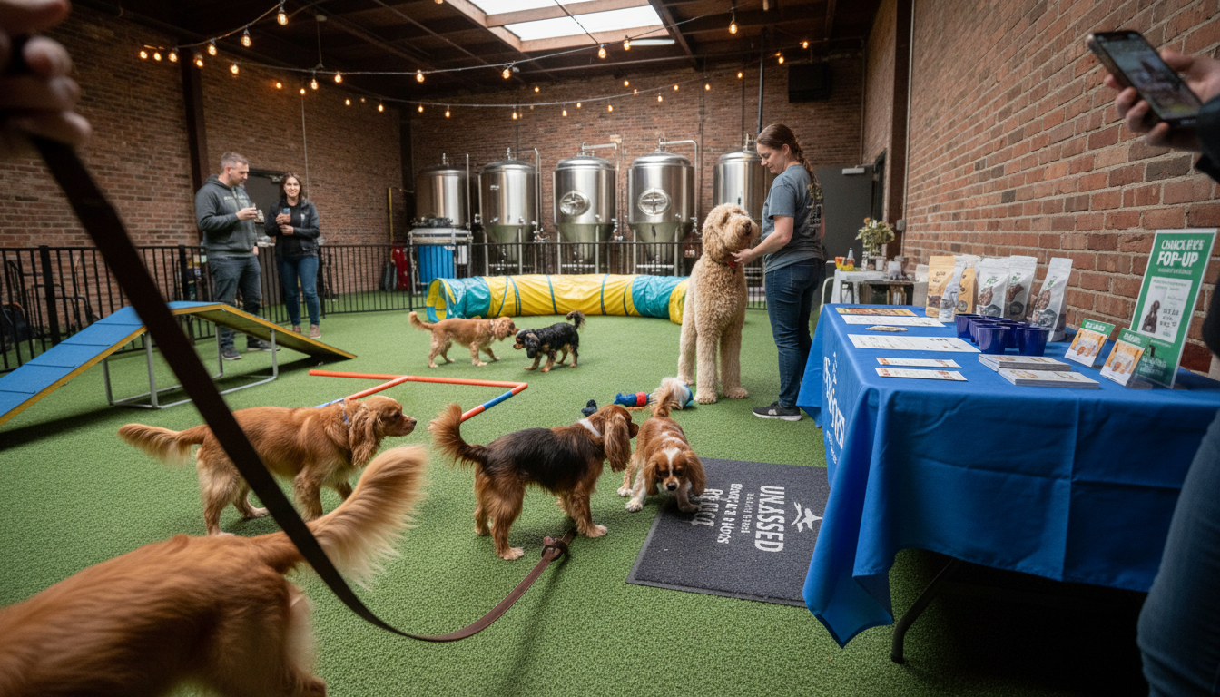 Chuck & Don's Pop-Up at Unleashed Hounds and Hops