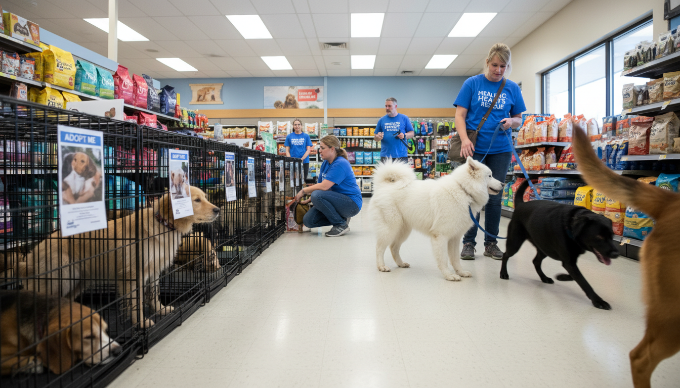 Healing Hearts Rescue Adoption Event at Chuck & Don's Wayzata
